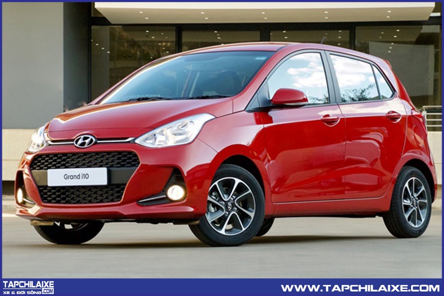 Hyundai Grand i10 đỏ