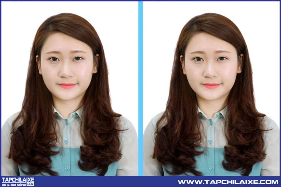 Ảnh thẻ đúng tiêu chuẩn khi đăng ký thi bằng lái A2