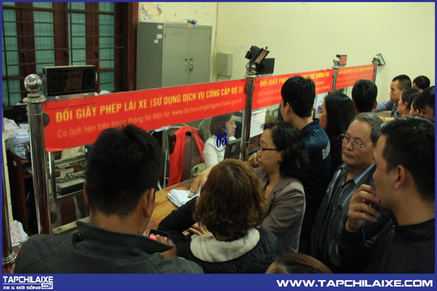 Địa điểm đổi GPLX sang thẻ PET