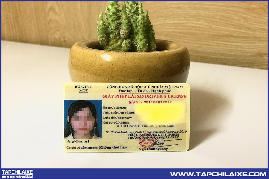 Đổi giấy phép lái xe sang thẻ PET