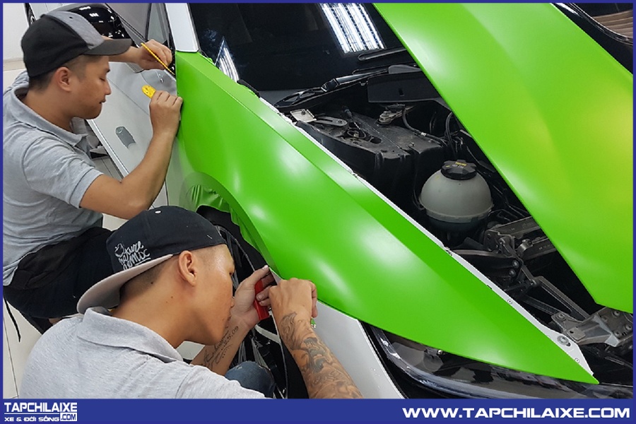 Giá sơn xe ô tô phụ thuộc nhiều yếu tố