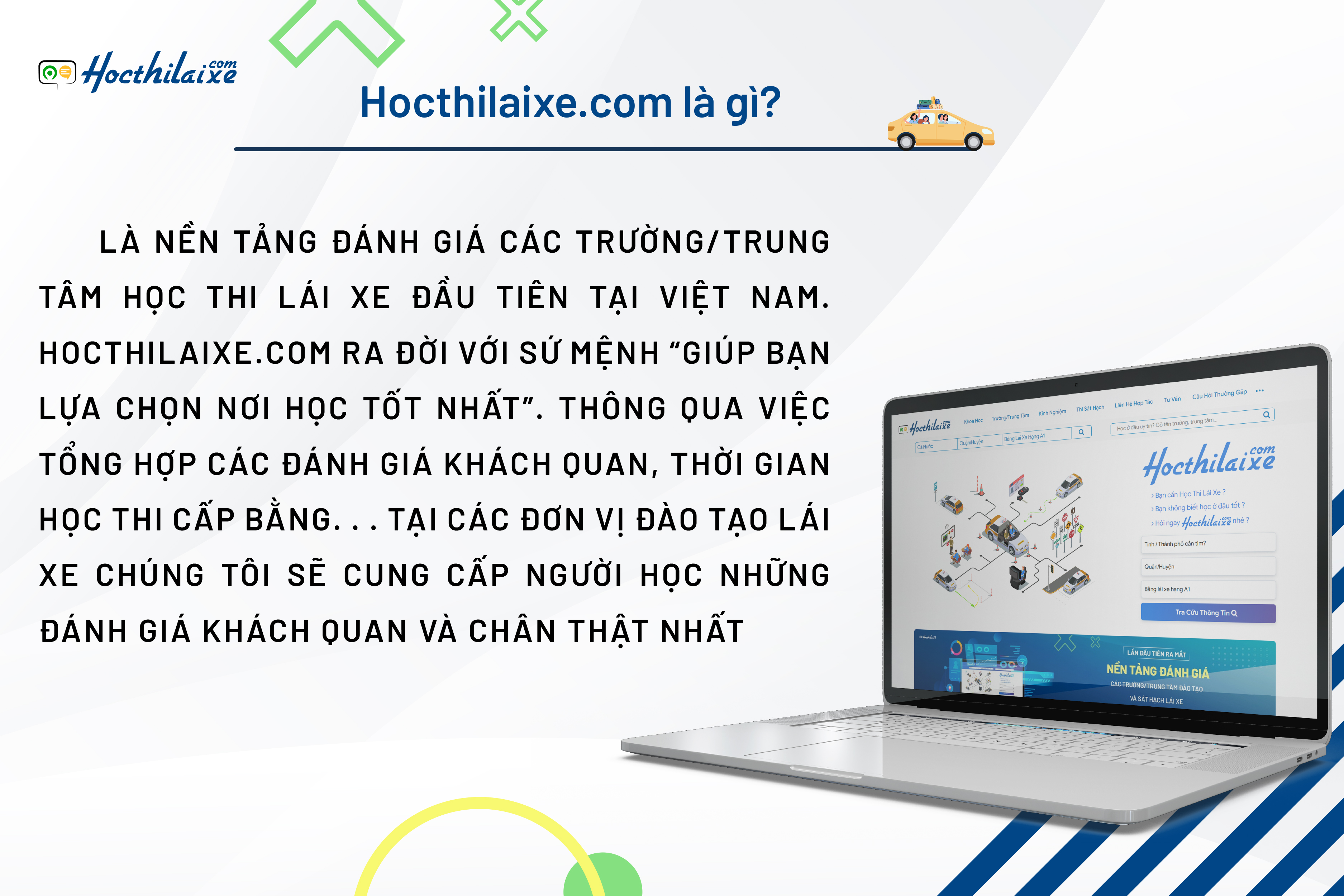 Hocthilaixe.com đồng hành cùng bạn trên mọi nẻo đường học lái xe