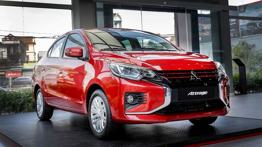 Mitsubishi Attrage là mẫu xe trong phân khúc xe hạng B