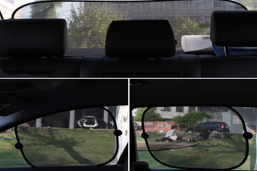 Tổng hợp các loại rèm che nắng xe ô tô