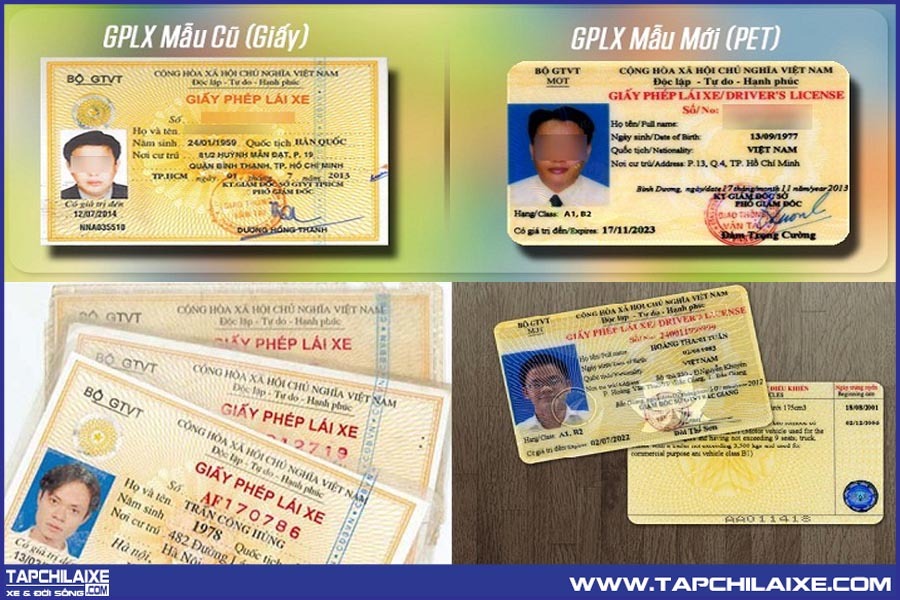 Thời hạn đổi GPLX sang thẻ PET